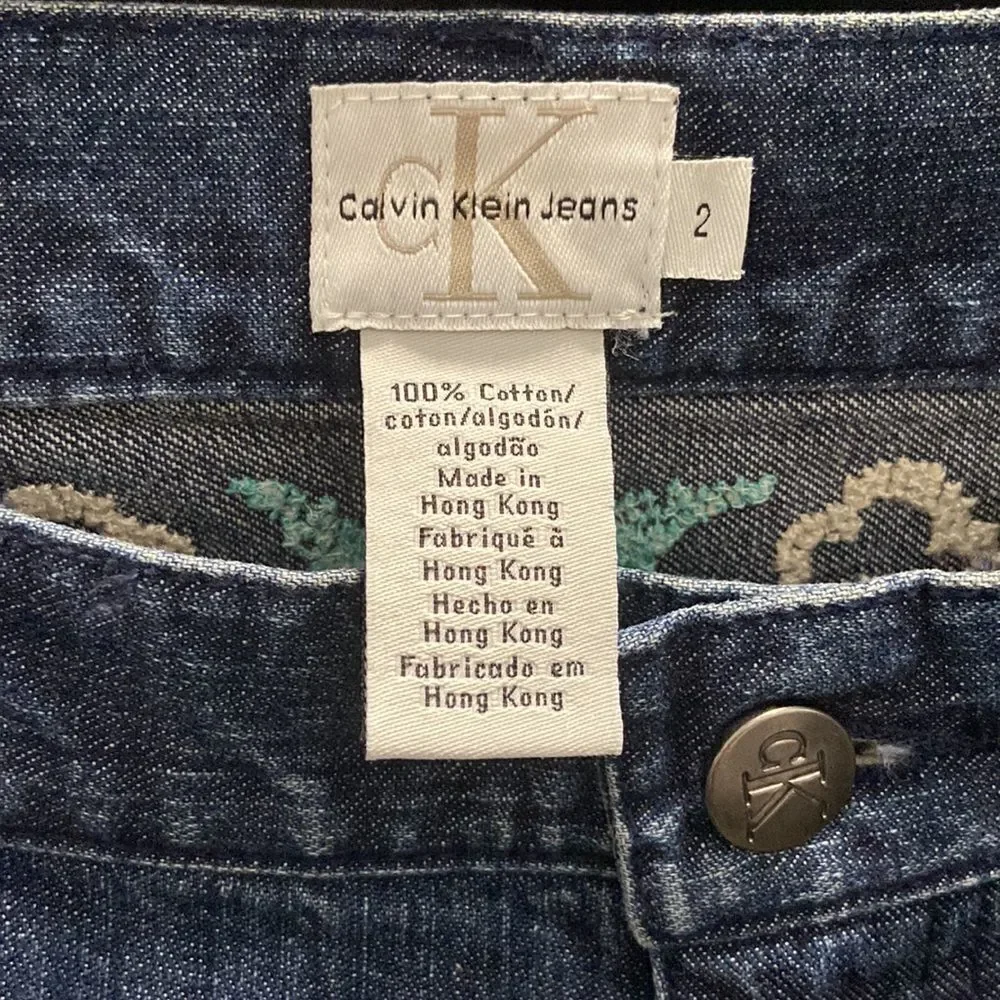 Calvin‎ Klein denim blue women Jeans